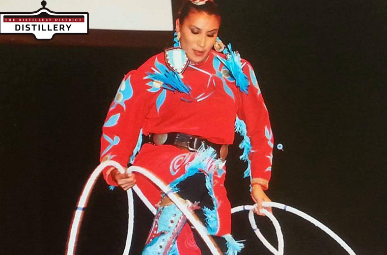 Canada 150 ( Lisa Odjig,  World Champion Hoop Dancer)